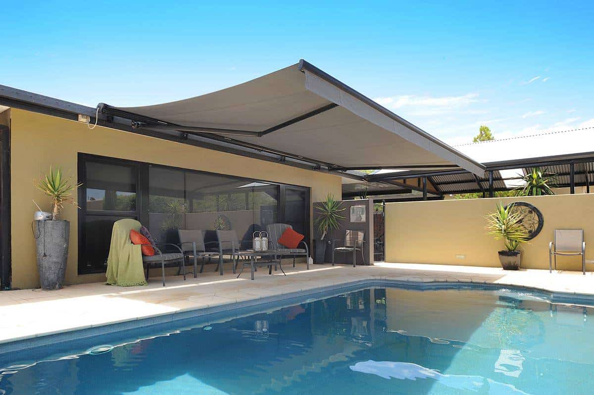 Folding Arm Awnings Adelaide Outdoor Blinds Stan Bond Sa